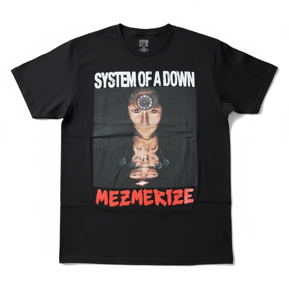 Black System of a Down Mezmerize T-Shirt